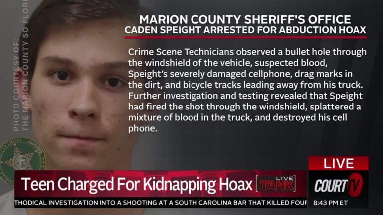 Florida Teen Charged for Kidnapping Hoax