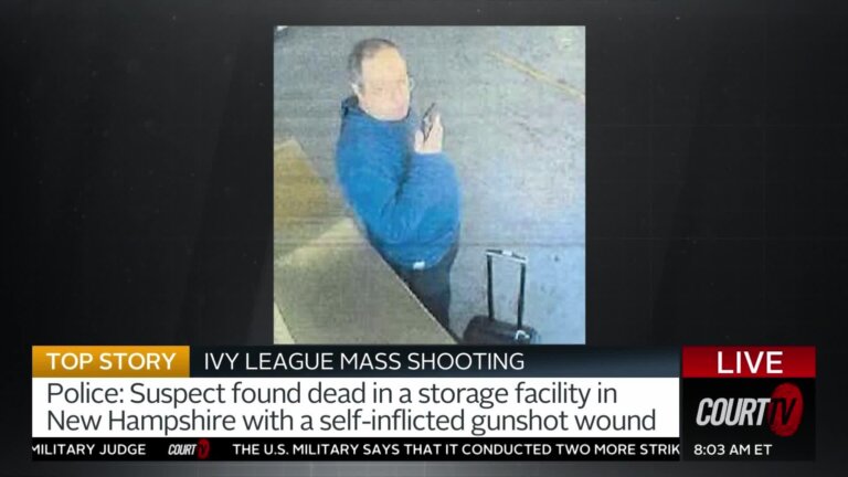 Suspect in Brown Univ. Shooting, MIT Prof's Murder Found Dead