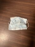 disposable face mask