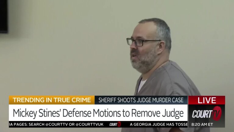 Ex-Sheriff Shawn Stines Wants Judge Removed from Murder Case