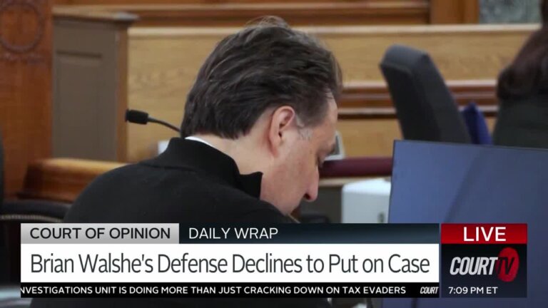 Brian Walshe's Defense Declines to Put on Case