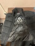 Black puffy jacket