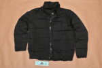 black puffy jacket