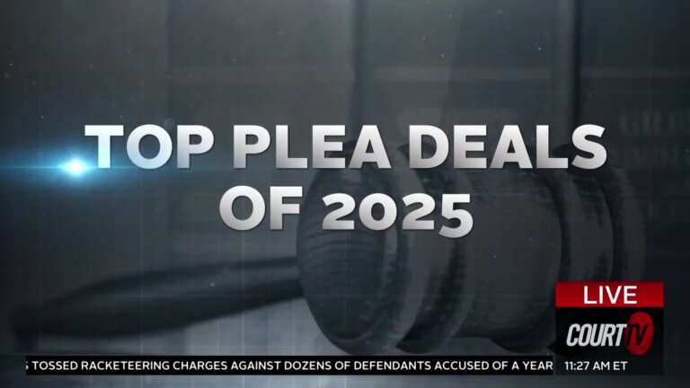 Court TV's Top Plea Deals of 2025