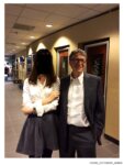 Bil gates and redacted woman