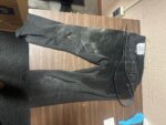 Black jeans and belt