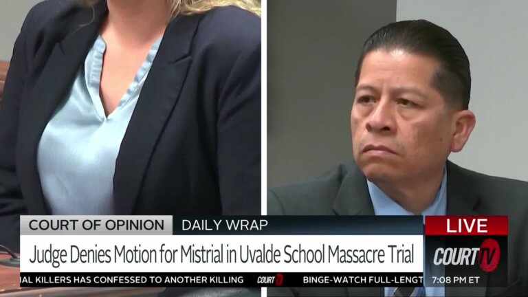Judge Denies Mistrial Motion in Uvalde School Massacre Trial