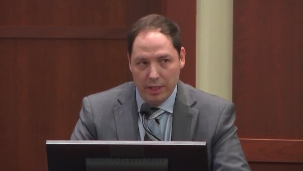 Brendan Banfield testifies he did not plot wife’s murder with au pair