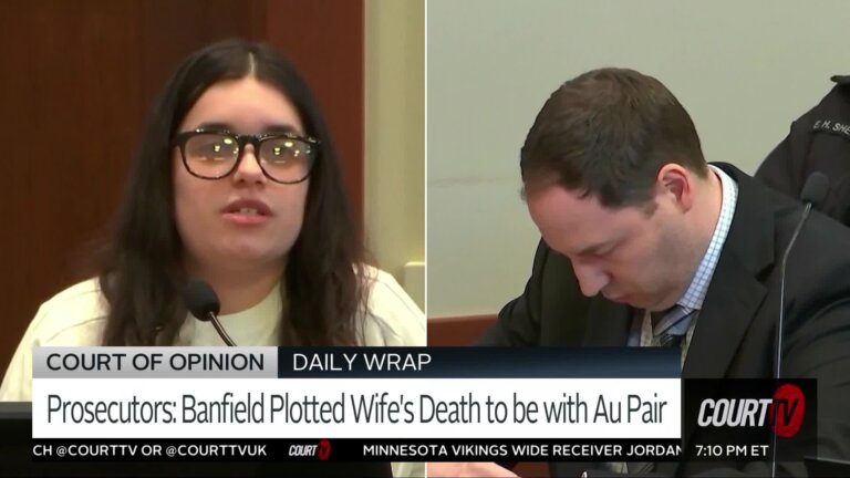 Au Pair Juliana Magalhães Testifies in Brendan Banfield Murder Trial