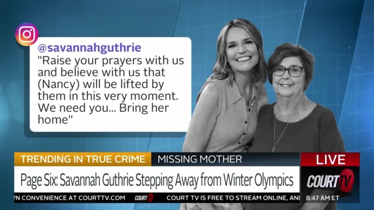 Reports: Savannah Guthrie Stepping Away from Winter Olympics