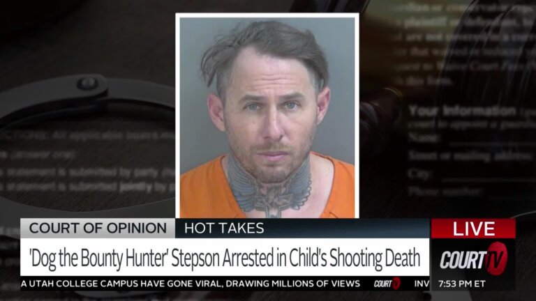 Stepson of Dog the Bounty Hunter Charged in Son's Shooting Death