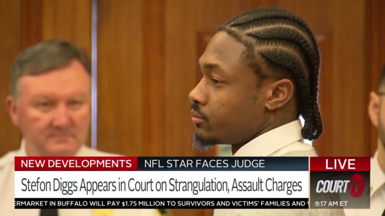 Stefon Diggs Appears in Court on Strangulation, Assault Charges