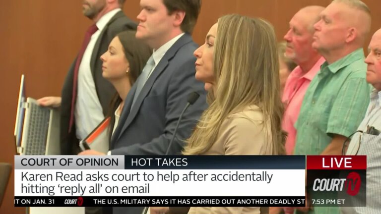 Karen Read Asks Court to Help After Accidentally Hitting 'Reply All'