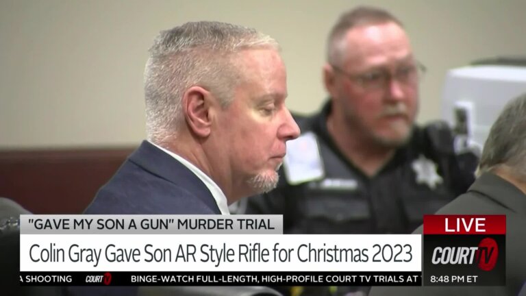Colin Gray Gave Son AR Style Rifle for Christmas 2023