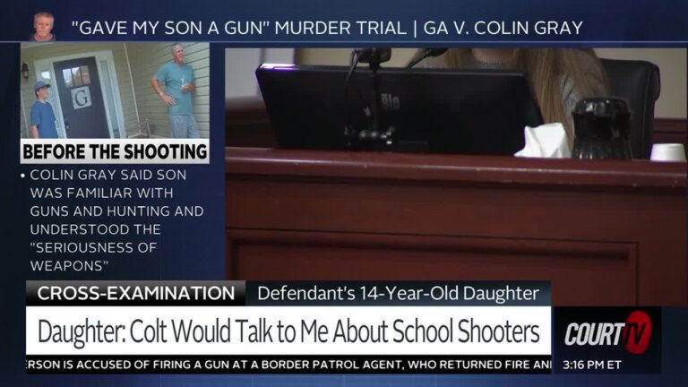 Colt Gray's Sister: He Would Talk To Me About School Shooters