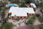 home of Nancy Guthrie is seen from above