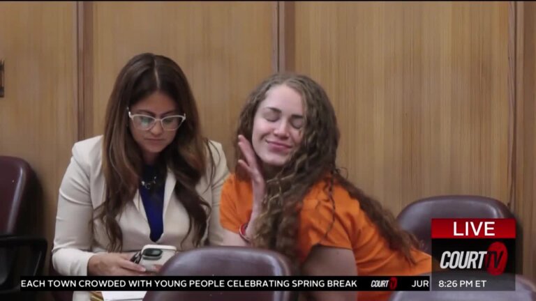 OnlyFans Model Courtney Clenney Makes Faces Ahead of  Motions Hearing
