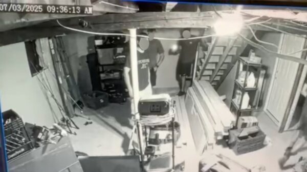 Kelsey Fitzsimmons says video shows ex breaking into her home