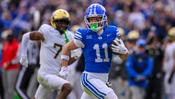 BYU star wide receiver charged with felony rape, no longer student there