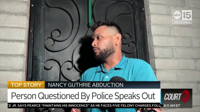 Person Questioned By Police in Nancy Guthrie Case Speaks Out