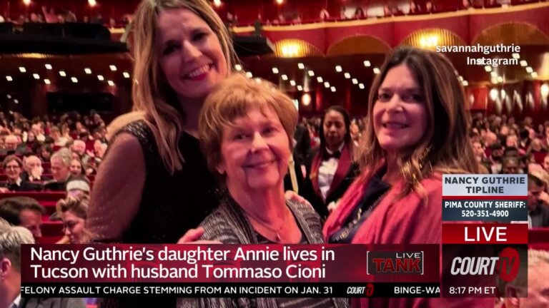 The Search For Savannah Guthrie's Mother, Nancy, Continues