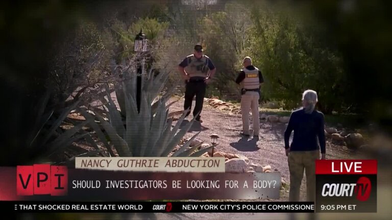 Nancy Guthrie Abduction: Should Investigators Be Looking for a Body?