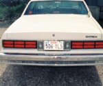 white car rear
