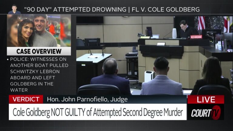 Judge Delivers Cole Goldberg's Fate in Bench Trial Verdict