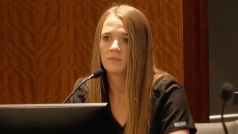 ‘He Had a Knife and My Son, Kevin Shot Him’: Tracey Grist Text