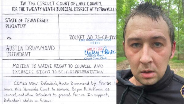 Quadruple murder suspect Austin Drummond asks to represent himself