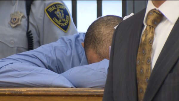 Man accused of killing wife sobs loudly in first court appearance