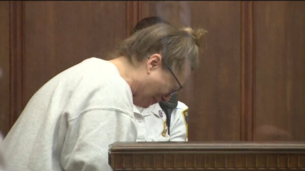 Mom accused of killing her children cries during arraignment