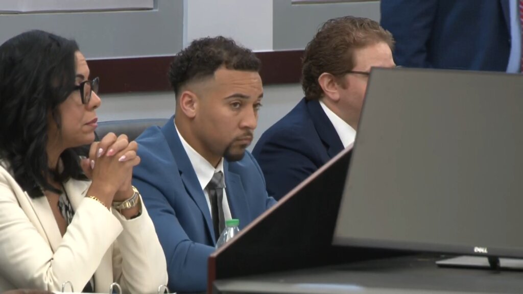 Former pro football scout faces sentencing for murders of girlfriend, unborn child