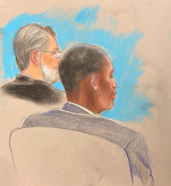 Karmelo Anthony in court - sketch