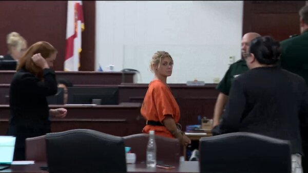 Woman accused of mowing down beach tollbooth denied bond