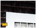 exterior of window frame