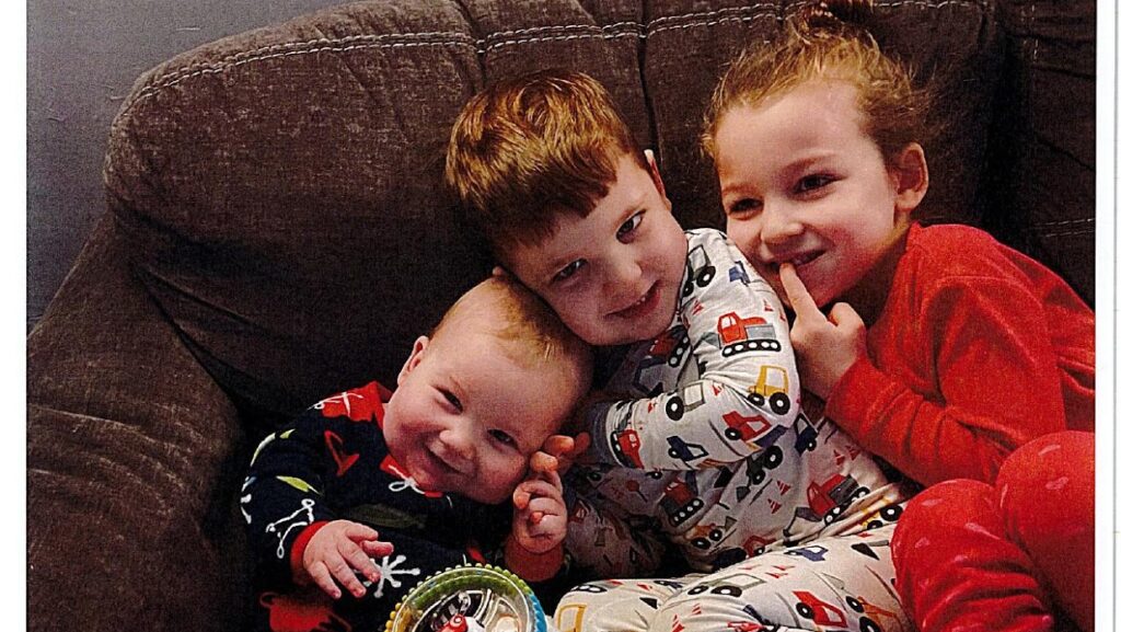 clancy kids on couch