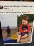 Social media post from Lindsay Clancy's account. (court exhibit)