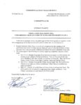 Document outlining stipulation in Lindsay Clancy's case. (court exhibit)