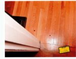 Photo shows bloodstains at the Clancy home. (court exhibit)