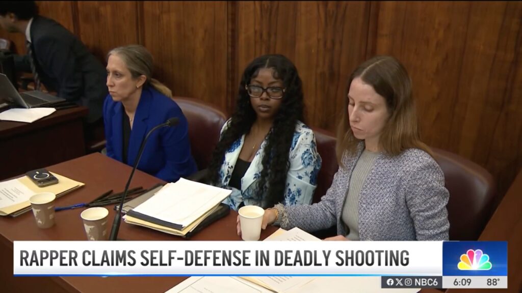 Key witness says he 'can't remember now' if rapper was threatened before she shot victim