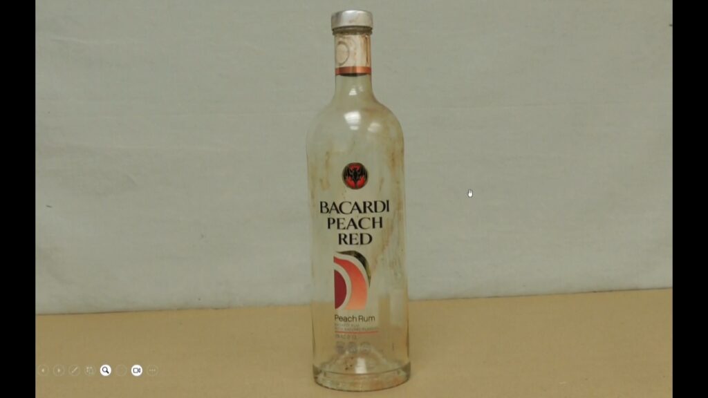 Bacardi bottle