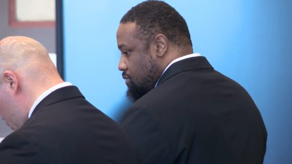 Rodney Hinton Jr. appears in court on Oct. 23, 2026.