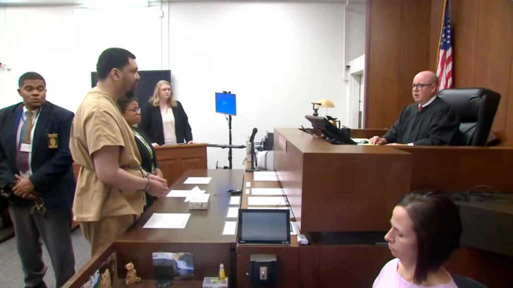 'Why did you do this?': Children confront their father at sentencing for killing missing mom of 4 found dead in nature preserve
